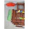 Image 2 : Collection of Playskool Lincoln Logs