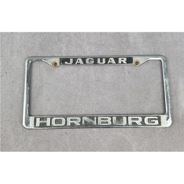 Hornburg Germany Jaguar License Plate Frame Topper