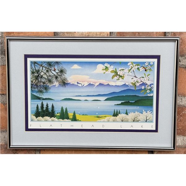 Monte Dolack Flathead Lake Montana Print