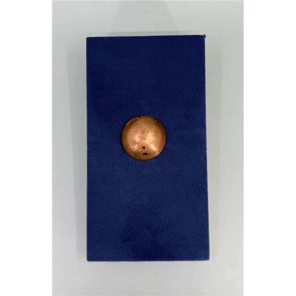 Anaconda Copper Company Montana Button Ingot