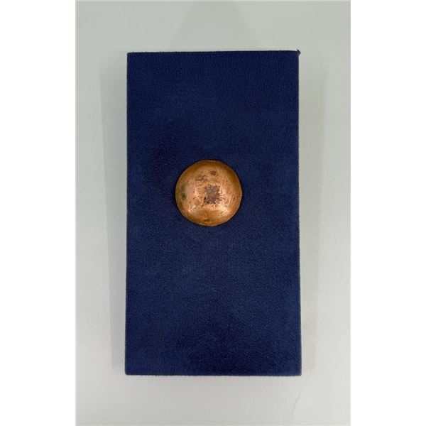 Anaconda Copper Company Montana Button Ingot