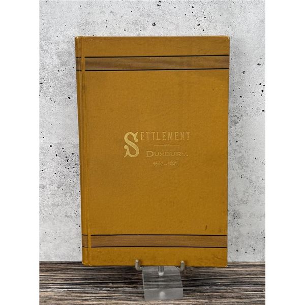 Settlement of Duxbury 1637 1887