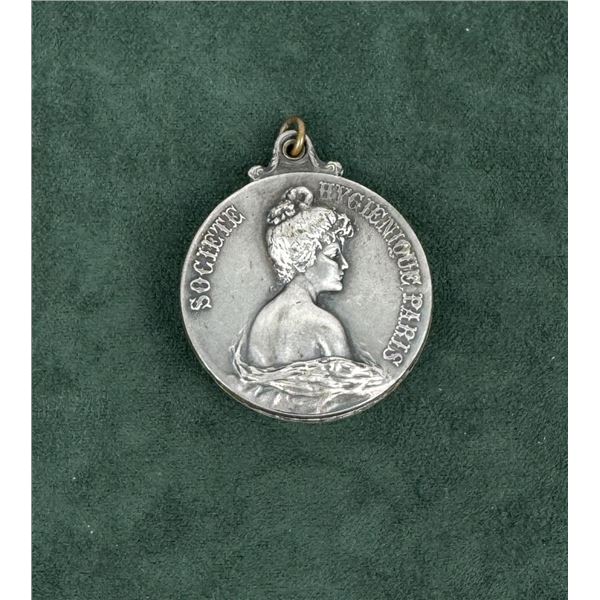 Societe Hygienique Paris Folding Pocket Mirror