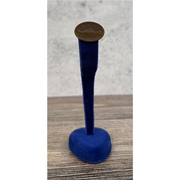 WWI WW1 US Shipyard Volunteer Lapel Pin