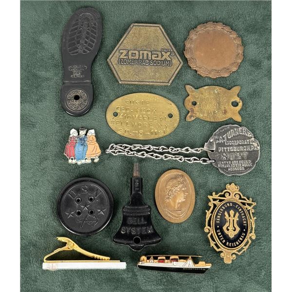 Collection of Trade Tokens Advertising Premiums