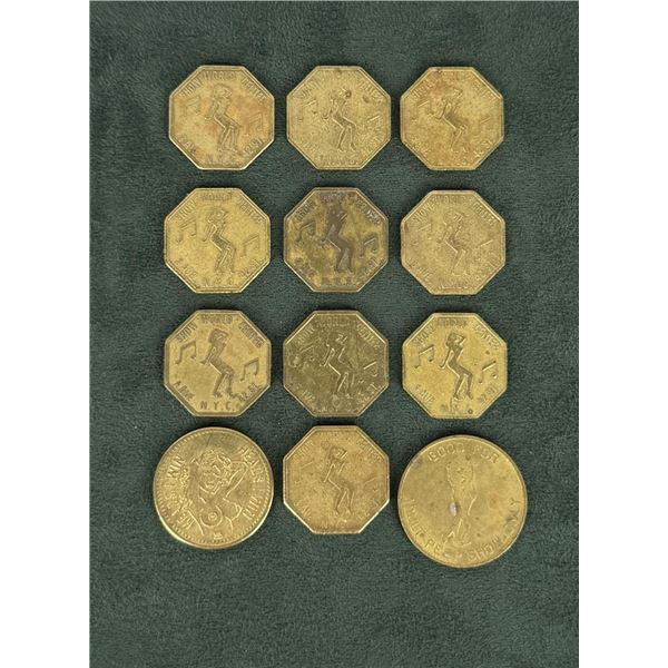 Worlds Greatest Showcase Strip Club Tokens