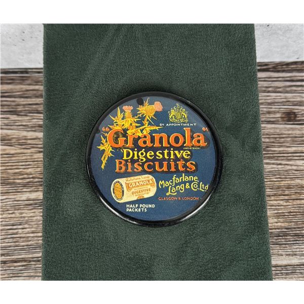 Granola Digestive Biscuits Pocket Mirror