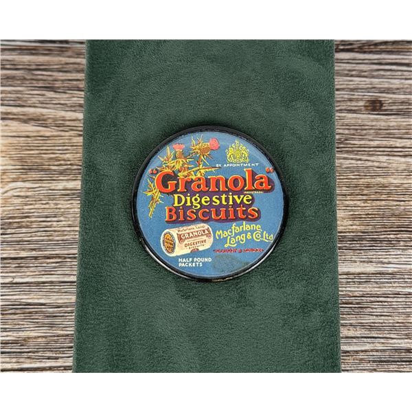 Granola Digestive Biscuits Pocket Mirror