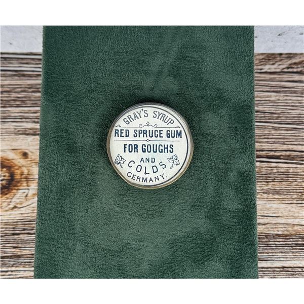 Gray's Syrup for Coughs Pocket Mirror