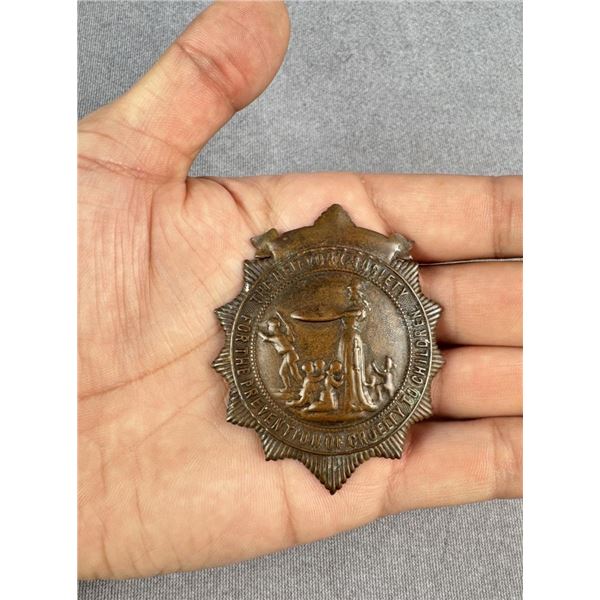 NYSPCC Prevention of Cruelty to Children Badge