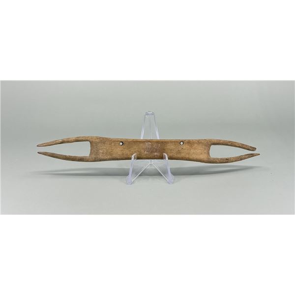 Ancient Thule Inuit Alaskan Eskimo Net Shuttle