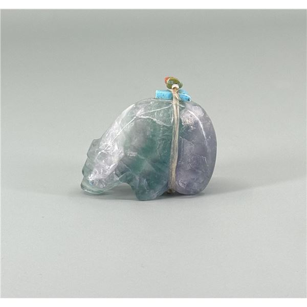 Zuni Carved Fluorite Bear Fetish