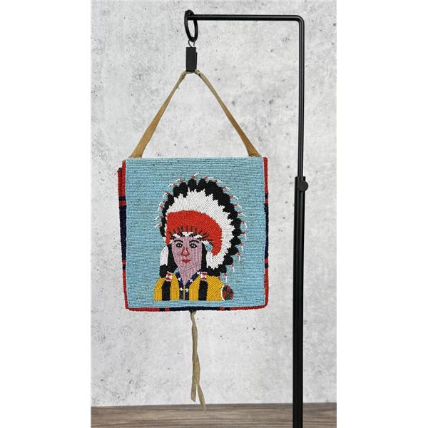 Plateau Native American Indian Beaded Bag