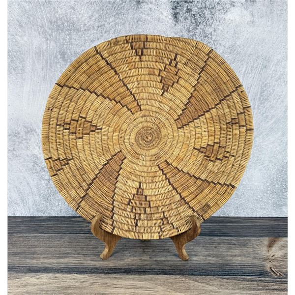 California Mission Apache Indian Basket Tray