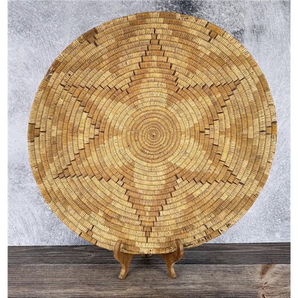 California Mission Apache Indian Basket Tray