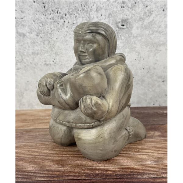 Thron Arts Inuit Mother Sculpture