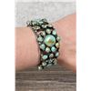 Image 1 : Zuni Petit Point Turquoise Sterling Bracelet