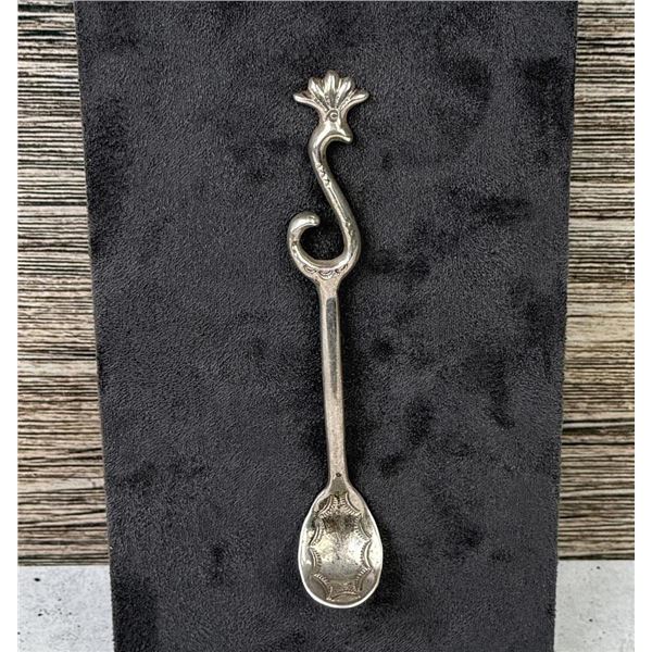 Navajo Sterling Silver Caviar Spoon