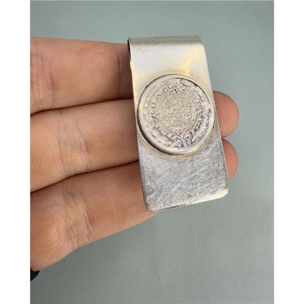 Taxco Mexico Sterling Silver Money Clip