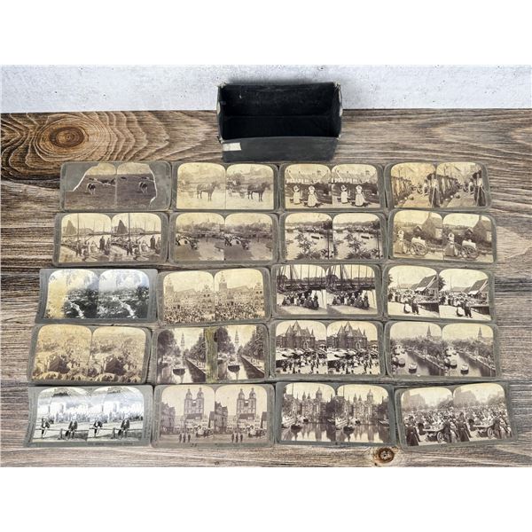 Underwood Stereoview Set The Netherlands