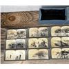 Image 2 : Keystone Stereoview Set Zoo Animals