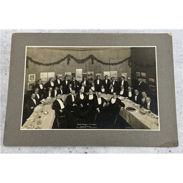 1908 Salmagundi Club Dinner Photo