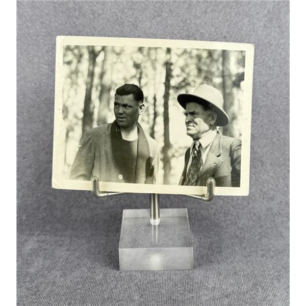 1923 Jack Dempsey Charles M. Russell Photo