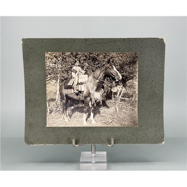 Shoshone Indian Cabinet Photo Stites Idaho