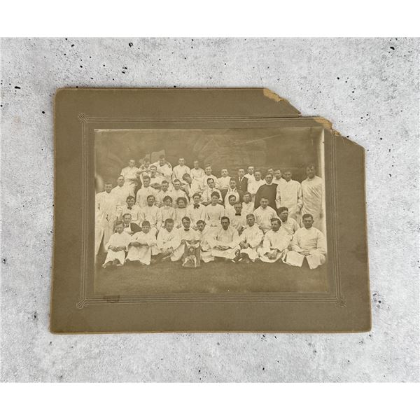 Zoology Class Dissection Photo 1910