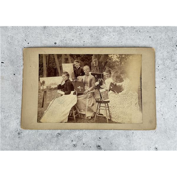 Women of the Church of Adolf Hult Painting Photo