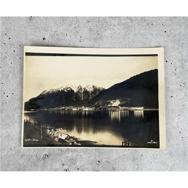 Lights of Juneau Alaska Photo