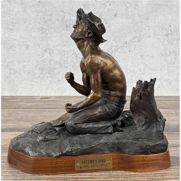 Neil Kettlewell Gold Miner Bronze