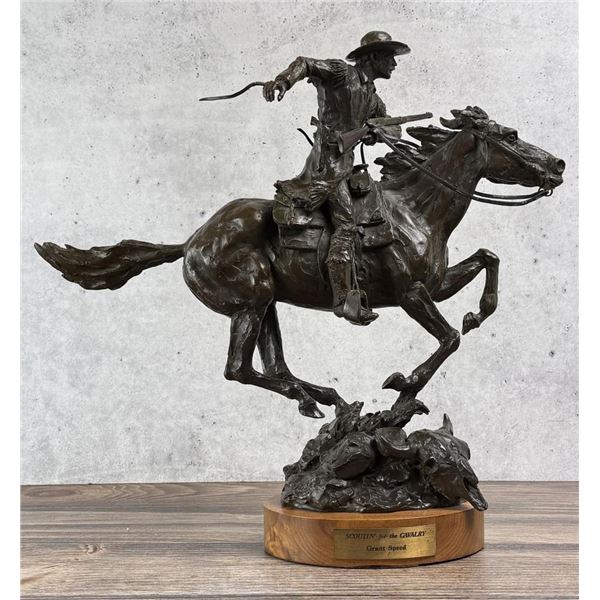 Grant Speed Scoutin for the Cavalry Bronze
