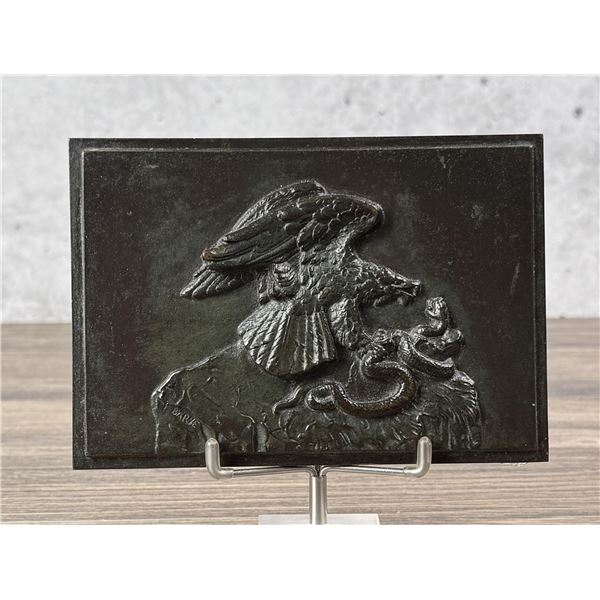 Antoine-Louis Barye Eagle with Snake Bronze