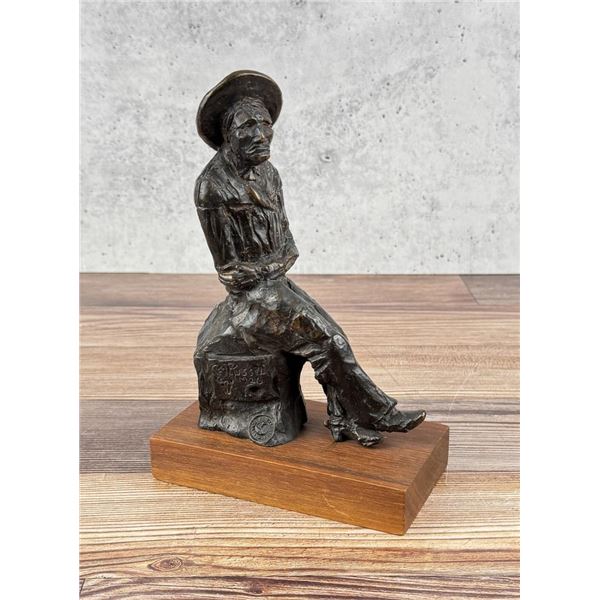 Noah Beery Jr Charles M Russell Bronze