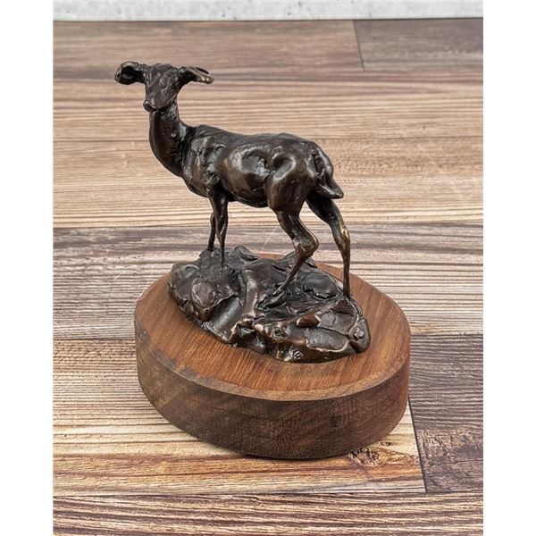 Gary Schildt Montana Cow Elk Bronze