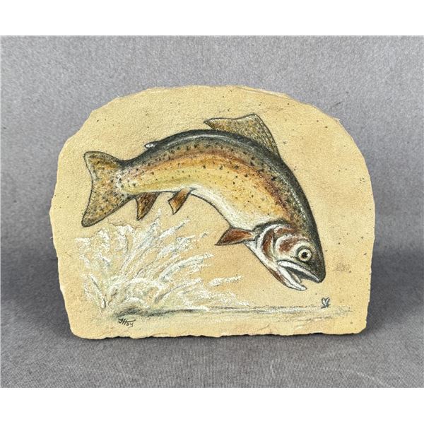 J. Hoy Montana Cutthroat Trout Painting