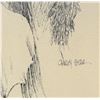 Image 2 : Charles Bear Montana Indian Pen and Ink Drawing
