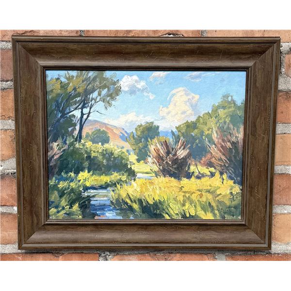 Taylor Lynde Montana Oil Painting