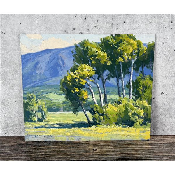 Taylor Lynde Montana Oil Painting