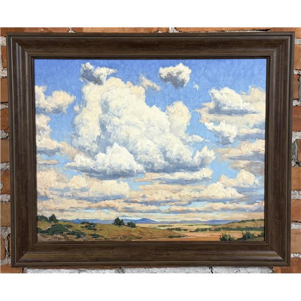 Taylor Lynde Montana Oil Painting