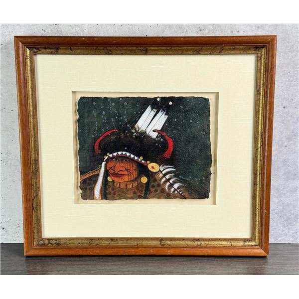 Kevin Red Star Montana Indian Painting