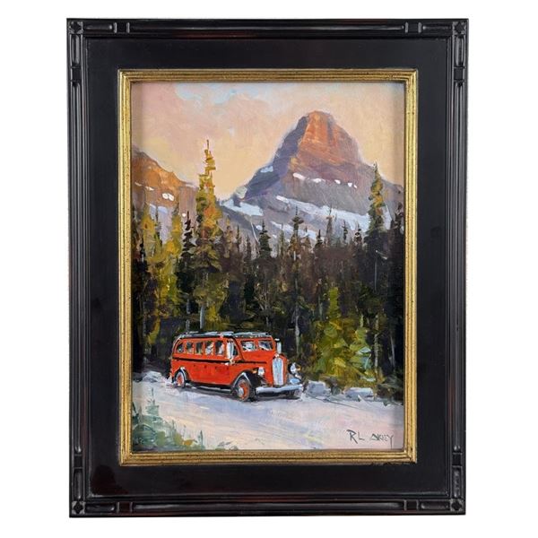 Rob Akey Glacier National Park Montana Painting