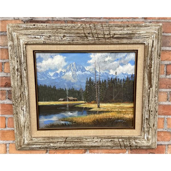 Larry Milligan Oil on Canvas Painting