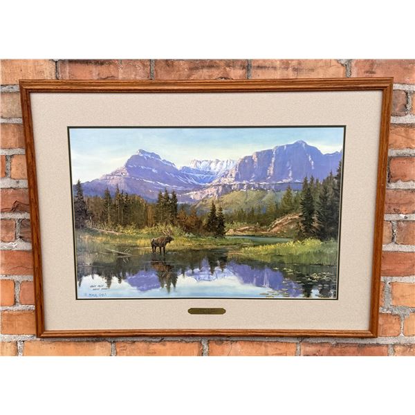 Mark Ogle Reflections of Glacier Moose Country