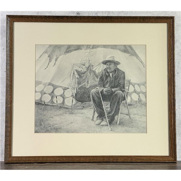 Rex Rieke James White Calf Print