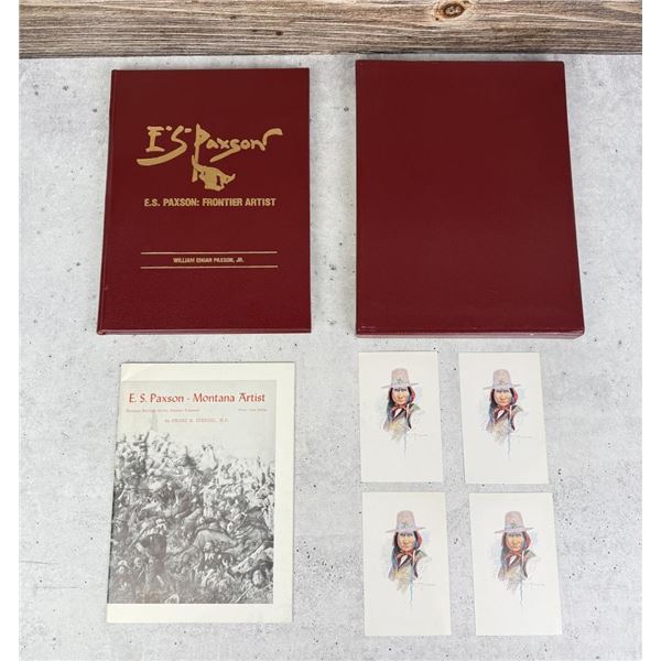 E.S. Paxson Frontier Artist Author Signed