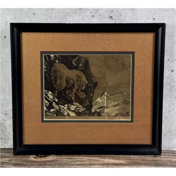 R.H. Palenske Engravings on Brass