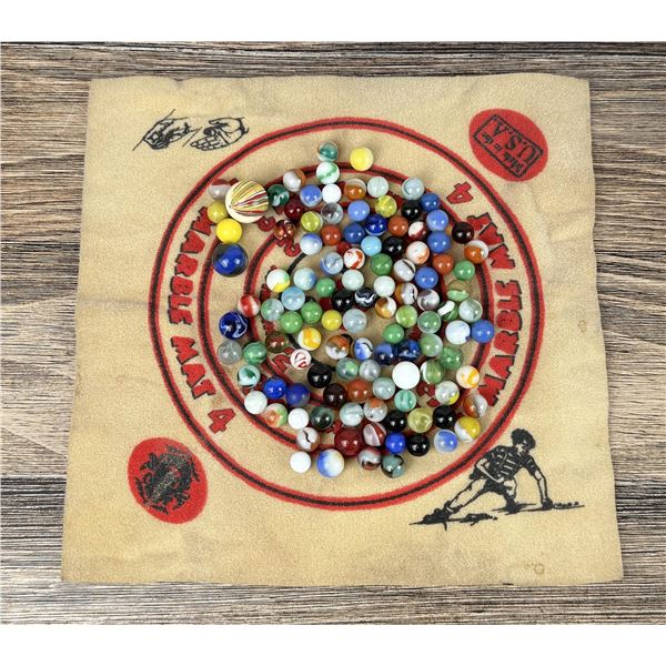 Collection of Vintage Marbles