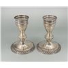 Image 1 : Duchin Sterling Silver Weighted Candlesticks